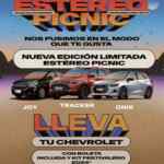 Promo Chevrolet: boletas Gratis y kit al Festival Estéreo Picnic 2024