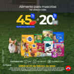 Olímpica: hasta 45% de descuento en alimento para mascotas solo hoy
