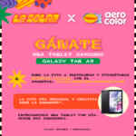 Concurso Festival la Solar y Pintuco AeroColor: Gana una tablet Samsung Galaxy Tab A9