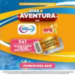 Promo Tiendas ara y Mundo Aventura: 2x1 en pasaporte silver o gold
