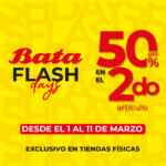 Sale Bata Flash Days: 50% de descuento en 2da unidad