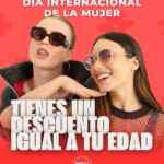 Promo Chili Beans Día de la Mujer 2024: descuento en gafas de sol equivalente a tu edad