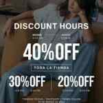 sprit Discount Hours: del 20% al 40% de descuento a diferentes horas del 16 de marzo