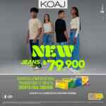 Koaj: todos los jeans $79.900 por unidad