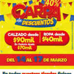 Sale Branchos Carpa de Descuentos: hasta 40% de descuento y artículos desde $40.000