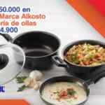 Promo Alkosto y Universal: batería de cocina por solo $34.900