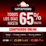 Superpromo Cinemark: hasta 65% de descuento en boletas y combos