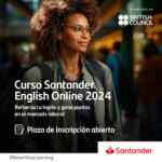 Curso de inglés GRATIS Santander English Online 2024 sin necesidad de ser cliente