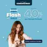 Flash Sale Comodísimos 24 de abril: hasta 40% de descuento en colchones, almohadas y más