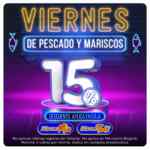 Mercamío y Mercatodo Viernes Social: 15% de descuento en licores y pescados y mariscos