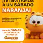 Gana boletas GRATIS para la premier de la nueva película de Garfield