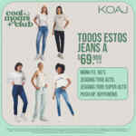 Promo Koaj Día de la Madre: todos los jeans a $69.900 c/u