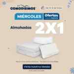 2x1 en almohadas en tiendas Comodísimos por el Día de la Madre