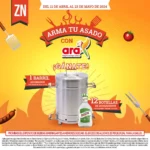 Promoción Arma tu Asado con Tiendas ara: Gana 1 barril ahumador