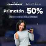 Comodísimos Primatón: Hasta 50% de descuento