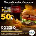 Euro Supermercados Miércoles de Hamburguesas