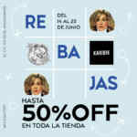 Rebajas Karibik: Hasta 50% de descuento en toda la tienda