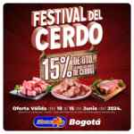 Mercamio y Mercatodo Festival del Cerdo: 15% de descuento en todos los cortes de cerdo