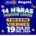 Catálogo Mercamío y Mercatodo Bogotá 14 Horas Precios Locos 19 de julio 2024