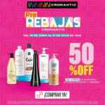 Cromantic 50% off en todos los litros de shampoo