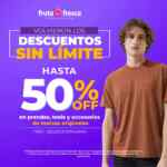 Descuentos Sin Límite Fruta Fresca: Hasta 50% de descuento