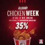 Chicken Week KFC: Hasta 35% de descuento