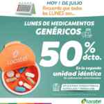 Promo Locatel Lunes de Medicamentos: Medicamentos genéricos con el 50% de descuento