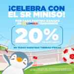 Promo Miniso: 20% de descuento en tiendas físicas si Colombia gana el partido