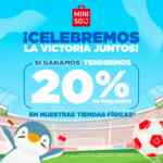 Promo Miniso: 20% de descuento en tiendas físicas si Colombia gana el partido
