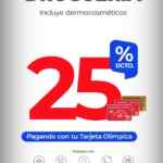 Promo Olimpica: Hasta 25% de descuento en Droguería hoy lunes 15 de julio