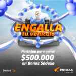 Gana $500.000 en bonos Sodexo en el concurso Engalla tu Vehículo de Primax
