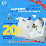 Promo Librería Nacional: 20% de descuento en libros hoy 12 de agosto