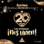 Llanogrande sortea $6.000.000 en bonos