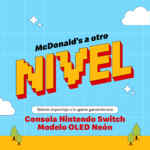Gana una consola Nintendo Swich Oled en el concurso de McDonalds