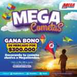 Concurso Megatiendas: Gana un bono para mercado por $300.000