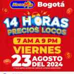 Catálogo Mercamío y Mercatodo Bogotá 14 Horas Precios Locos 23 de agosto 202