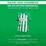 Concurso Sportline: Gana una camiseta del Atlético Nacional