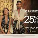 Studio F Ten Card: 25% de descuento