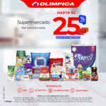 Olímpica: hasta 25% de descuento en supermercado referencias seleccionadas