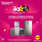 Éxito Fundadores Días de Precios Especiales: Hasta 40% de descuento en neveras y lavadoras