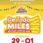 Catálogo De Todo a Miles La Gran Colombia del 29 de septiembre al 1 de octubre 2024
