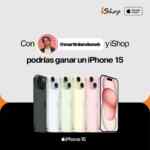 iShop Colombia sortea un iPhone 15