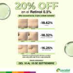 Promo Locatel: 20% de descuento en el Sérum Retinol 0.5%