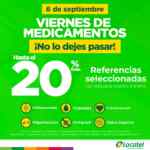 Promo Locatel Viernes de Medicamentos: Hasta 20% de descuent en referencias seleccionadas