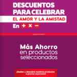 Catálogo Supermercados Mas X Menos Descuento para Celebrar el Amor y la Amistad del 30 de agosto al 2 de septiembre 2024