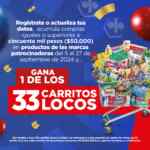 Concurso Megatiendas: Gana 1 minuto para llevarte TODO lo que puedas