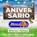 Catálogo Mercamío y Mercatodo Aniversario 6ta Edición del 1 al 3 de octubre de 2024