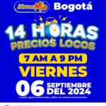 Catálogo Mercamío y Mercatodo Bogotá 14 Horas Precios Locos 6 de septiembre 2024