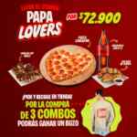 Gana un buzo en el concurso de Papa Johns