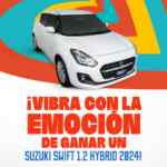 Gana un Suzuki Swift 1.2 Hybrid 2024 en el concurso de San Nicolás Centro Comercial